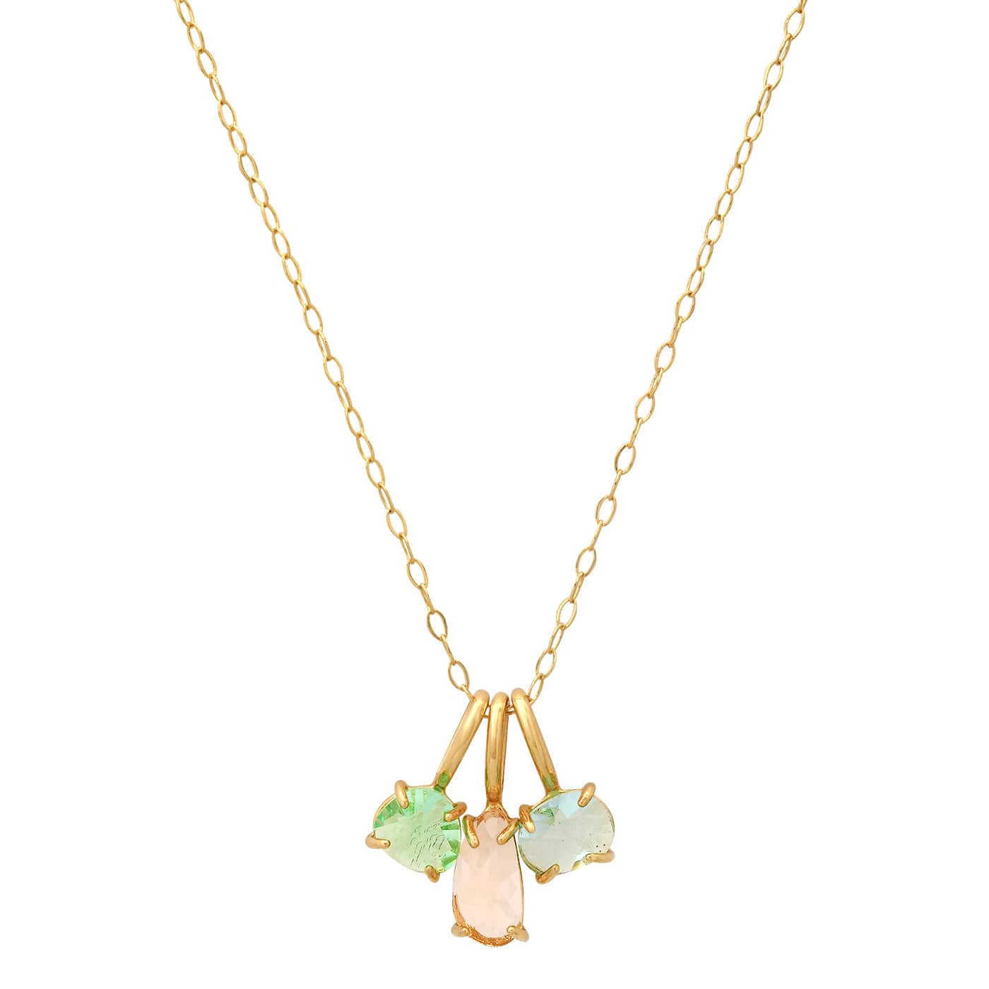 TAI JEWELRY | Multi-Pendant Pastel Necklace | Necklace |