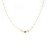 TAI JEWELRY | Multi-Stone Cluster Bar Necklace | Necklace |