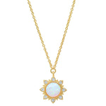 TAI JEWELRY Necklace Opal Burst Necklace