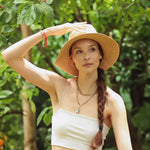 TAI JEWELRY | Paperclip Chain with Tag Pendant | Necklace |