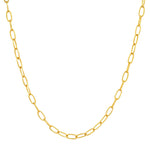 TAI JEWELRY | Paperclip Charm Chain Necklace | Necklace |