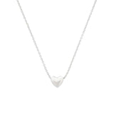 TAI JEWELRY Necklace Petite Puffed Heart Necklace