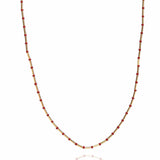 TAI JEWELRY Necklace Red Prosperity Beaded Choker