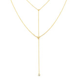 TAI JEWELRY | Simple CZ Layered Necklace | Necklace |