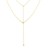 TAI JEWELRY Necklace Simple CZ Layered Necklace