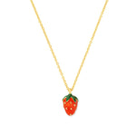 TAI JEWELRY | Strawberry Charm Necklace | Necklace |