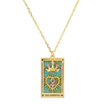 TAI JEWELRY | The Empress Tarot Card Necklace | Necklace |