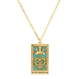 TAI JEWELRY | The Empress Tarot Card Necklace | Necklace |