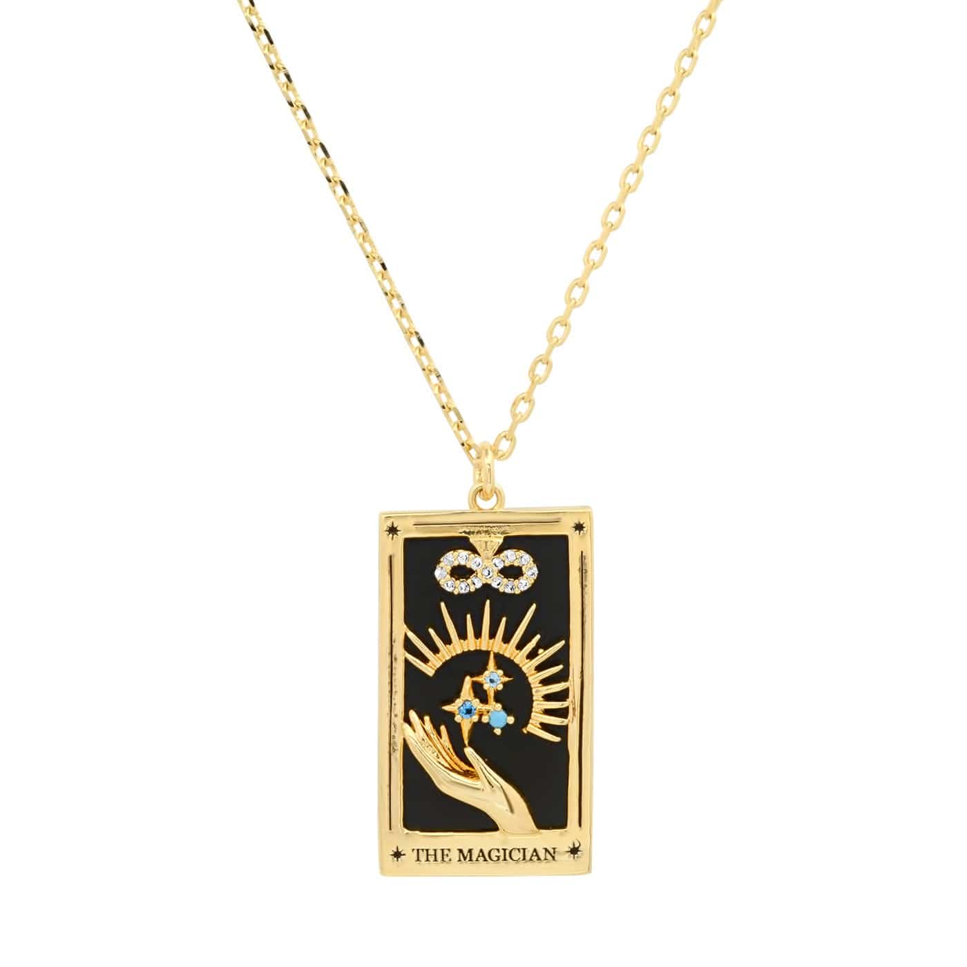 TAI JEWELRY | The Magician Tarot Card Necklace | Necklace |
