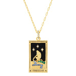 TAI JEWELRY Necklace The Star Tarot Card Necklace