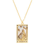 TAI JEWELRY | The Strength Tarot Card Necklace | Necklace |
