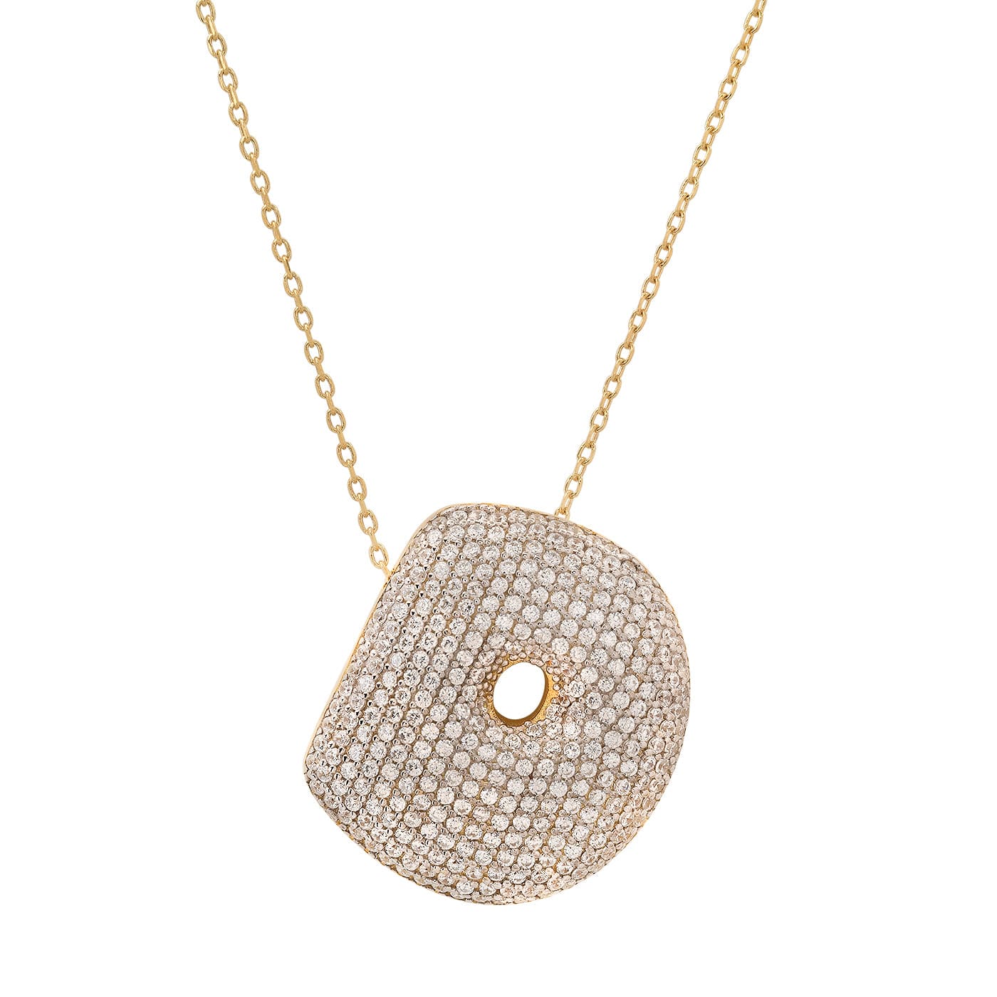 TAI JEWELRY | Twinkling Monogram Charm Necklace | Necklace |