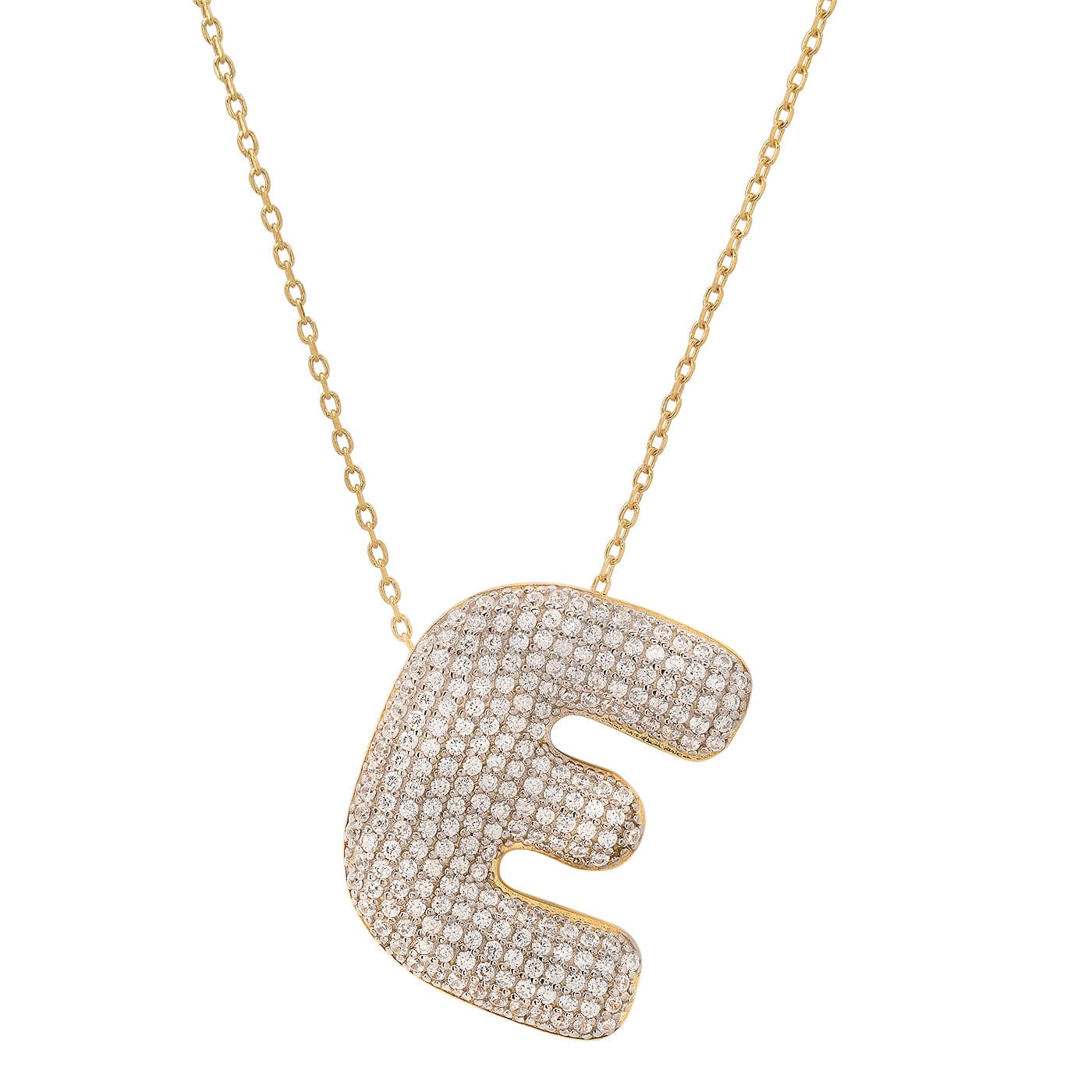 TAI JEWELRY | Twinkling Monogram Charm Necklace | Necklace |