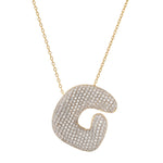 TAI JEWELRY | Twinkling Monogram Charm Necklace | Necklace |