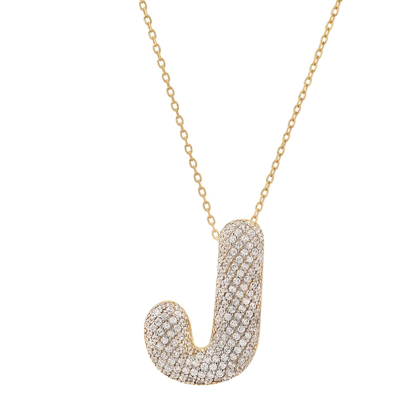 TAI JEWELRY | Twinkling Monogram Charm Necklace | Necklace |