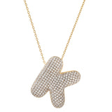 TAI JEWELRY | Twinkling Monogram Charm Necklace | Necklace |