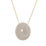 TAI JEWELRY | Twinkling Monogram Charm Necklace | Necklace |