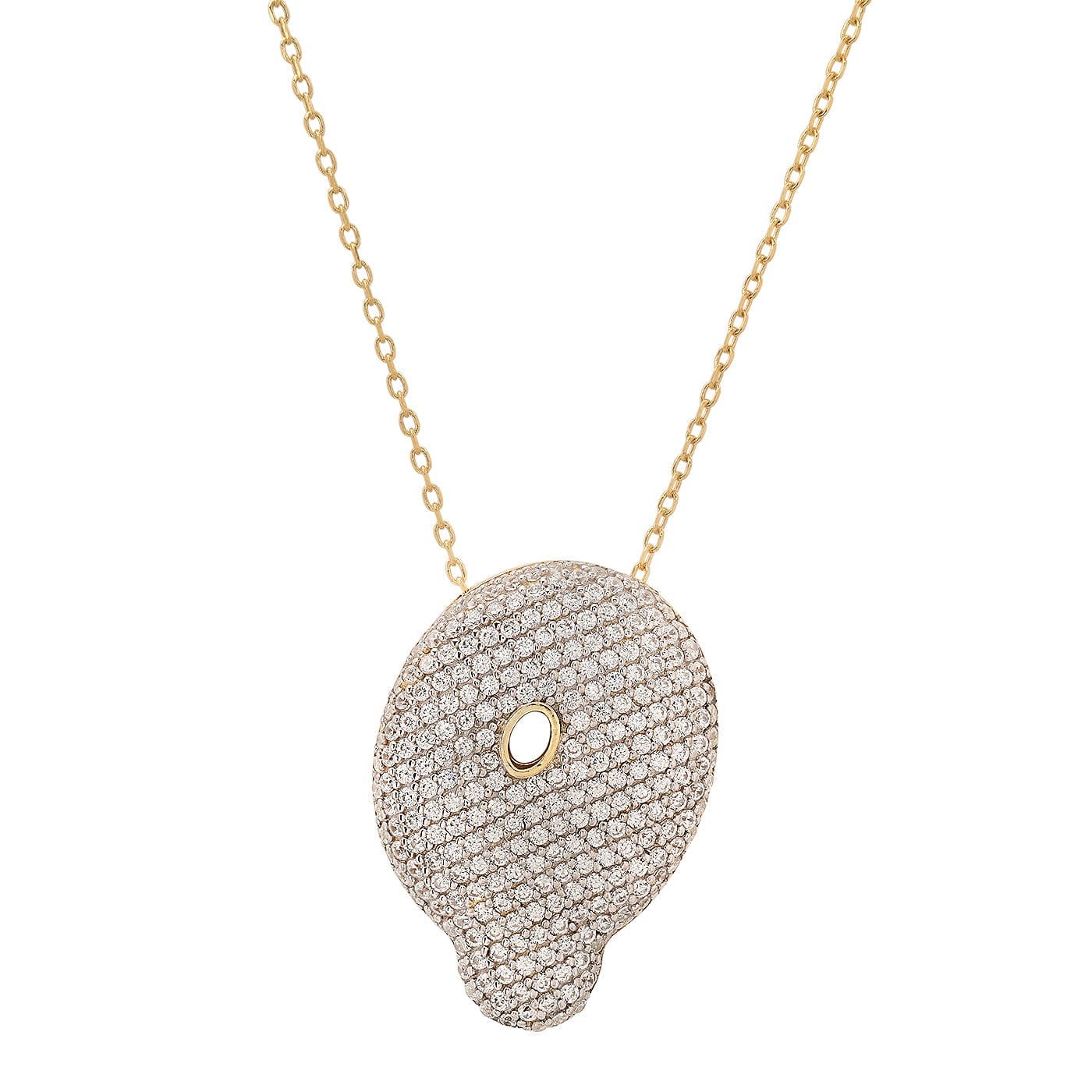 TAI JEWELRY | Twinkling Monogram Charm Necklace | Necklace |