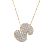 TAI JEWELRY | Twinkling Monogram Charm Necklace | Necklace |
