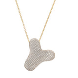 TAI JEWELRY | Twinkling Monogram Charm Necklace | Necklace |