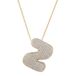 TAI JEWELRY | Twinkling Monogram Charm Necklace | Necklace |