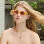 TAI JEWELRY | Watermelon Slice Necklace | Necklace |