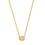 TAI JEWELRY | Whimsical Gold Cat Pendant Necklace | Necklace |