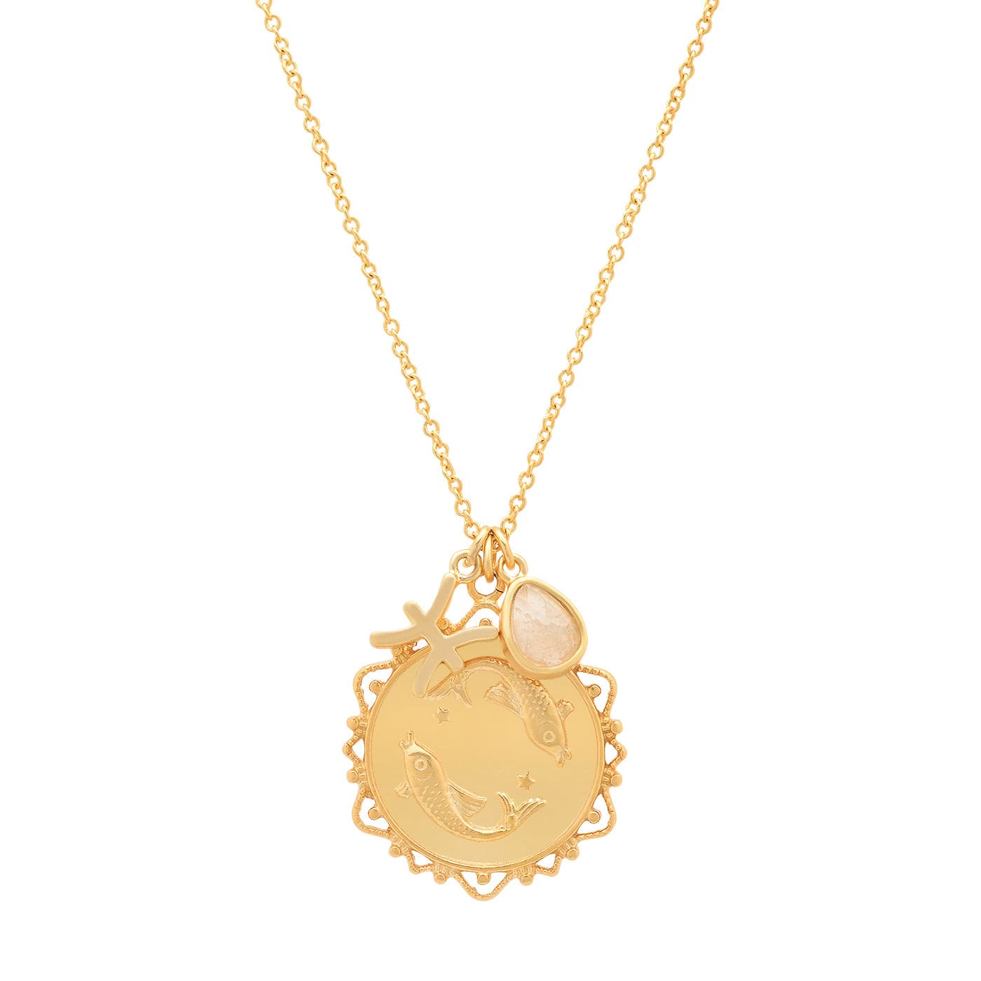TAI JEWELRY | Zodiac Charm Necklace | Necklace |