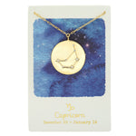 TAI JEWELRY | Zodiac Coin Necklace | Necklace |