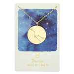 TAI JEWELRY | Zodiac Coin Necklace | Necklace |