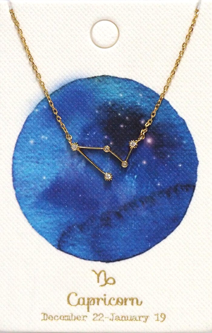 TAI JEWELRY Necklace Capricorn Zodiac Constellation Necklace