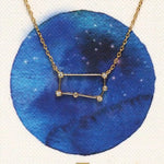 TAI JEWELRY Necklace Gemini Zodiac Constellation Necklace