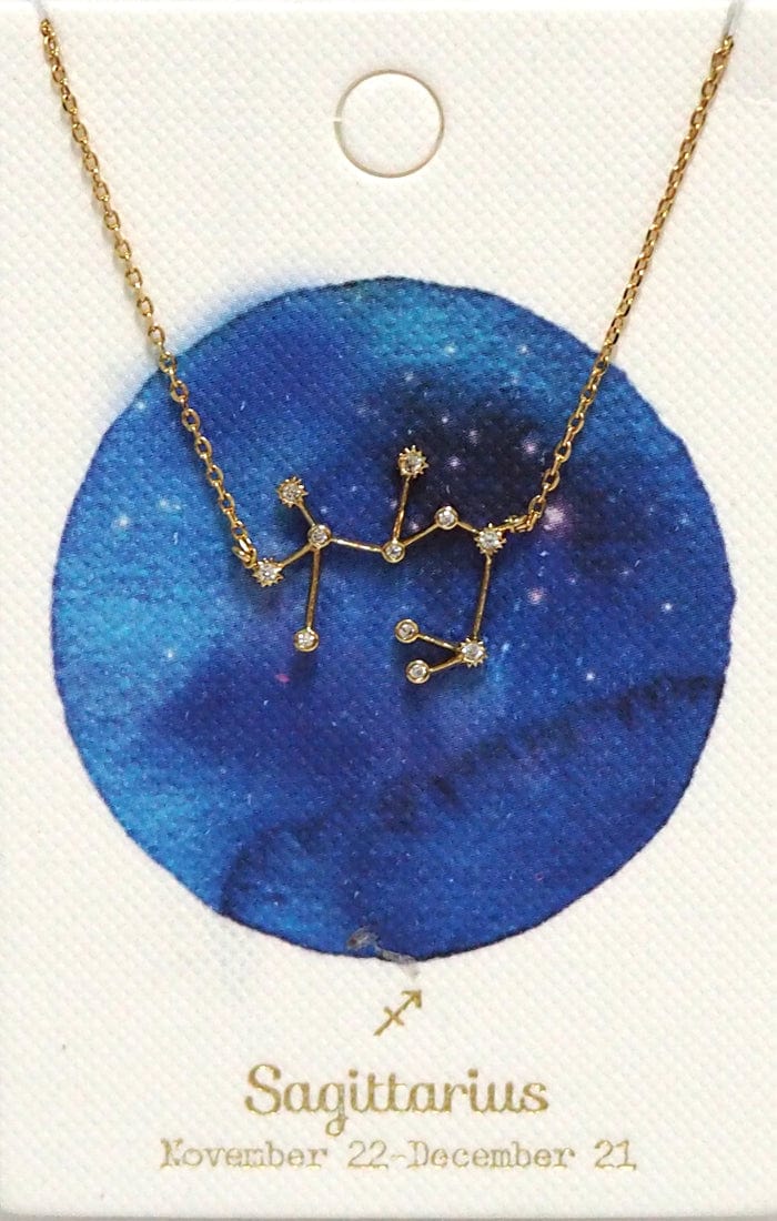 TAI JEWELRY Necklace Sagittarius Zodiac Constellation Necklace