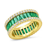 TAI JEWELRY | Baguette Eternity Band | Rings |