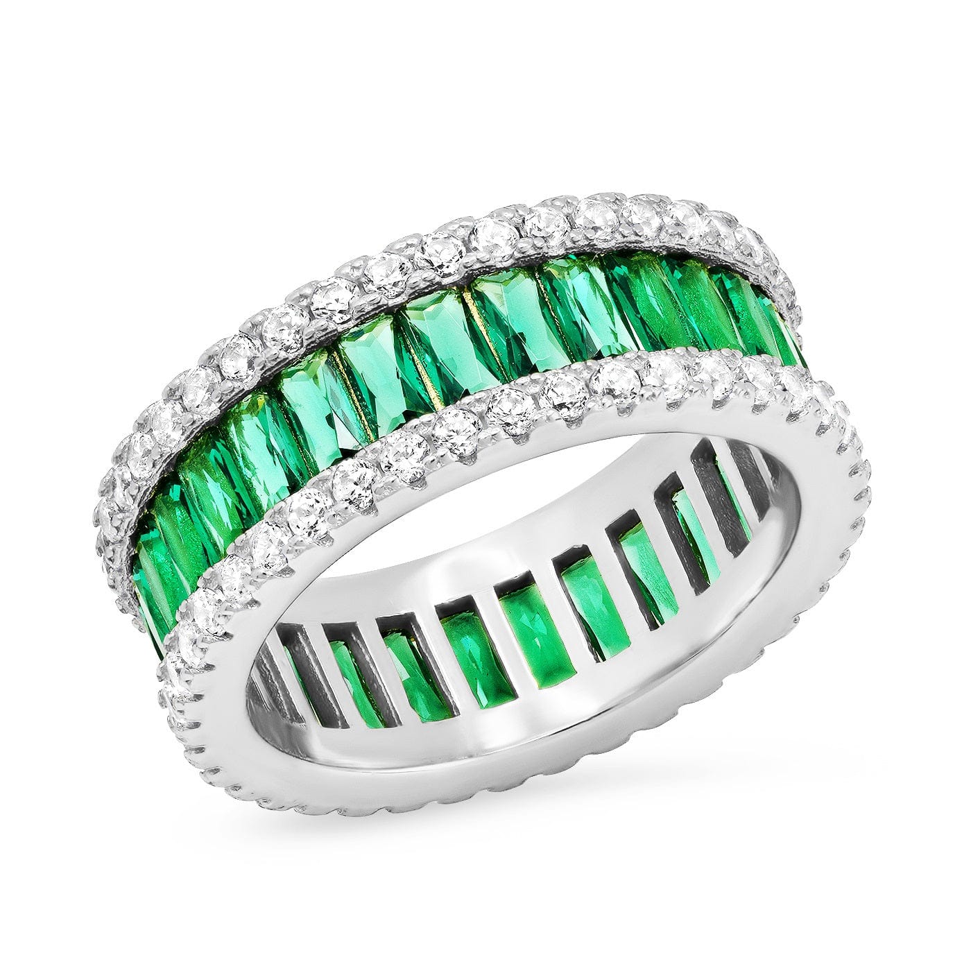 TAI JEWELRY | Baguette Eternity Band | Rings |