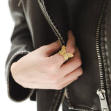 TAI JEWELRY | Butterfly Enamel Open Ring | Rings |