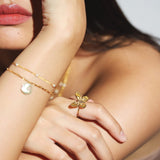 TAI JEWELRY | Butterfly Enamel Open Ring | Rings |