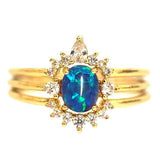 TAI JEWELRY | Royal Sparkle Ring Set – 3 Piece | Rings |