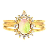 TAI JEWELRY | Royal Sparkle Ring Set – 3 Piece | Rings |