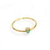 TAI JEWELRY | Opal Crown Stack Ring | Rings |