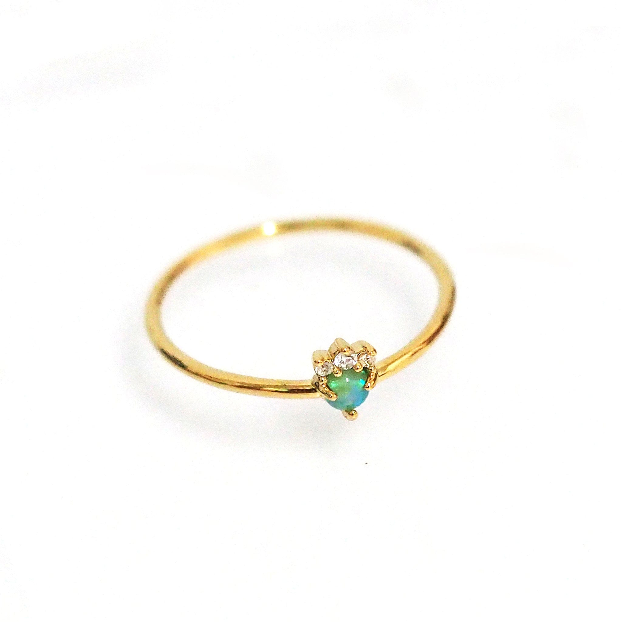 TAI JEWELRY | Opal Crown Stack Ring | Rings |