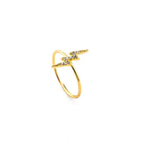 TAI JEWELRY | Lightning Bolt CZ Ring | Rings |