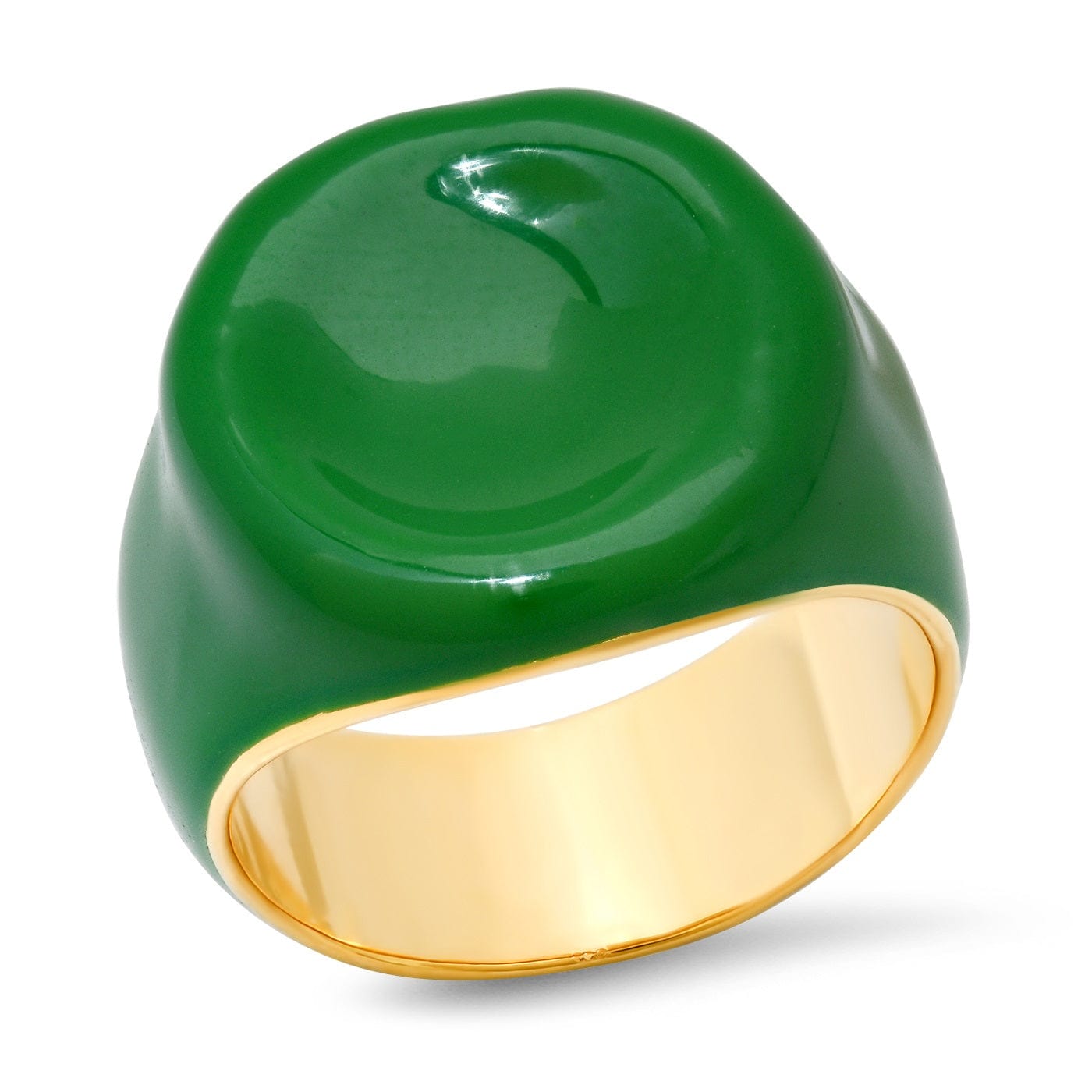 TAI JEWELRY | Enamel Signet Ring | Rings |