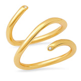 TAI JEWELRY | Gold Tubular Wrap Ring | Rings |