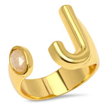 TAI JEWELRY | Initial Wrap Ring | Rings |