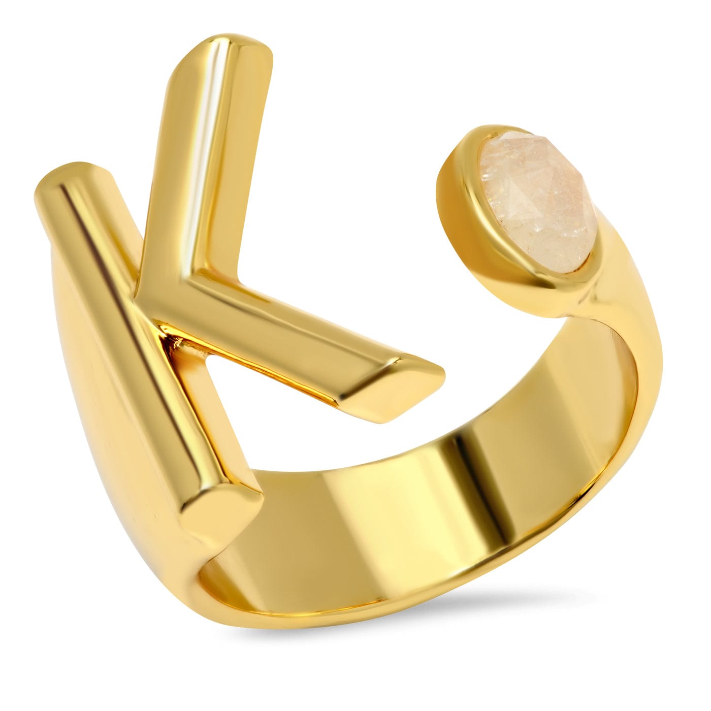 TAI JEWELRY | Initial Wrap Ring | Rings |