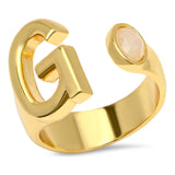 TAI JEWELRY | Initial Wrap Ring | Rings |