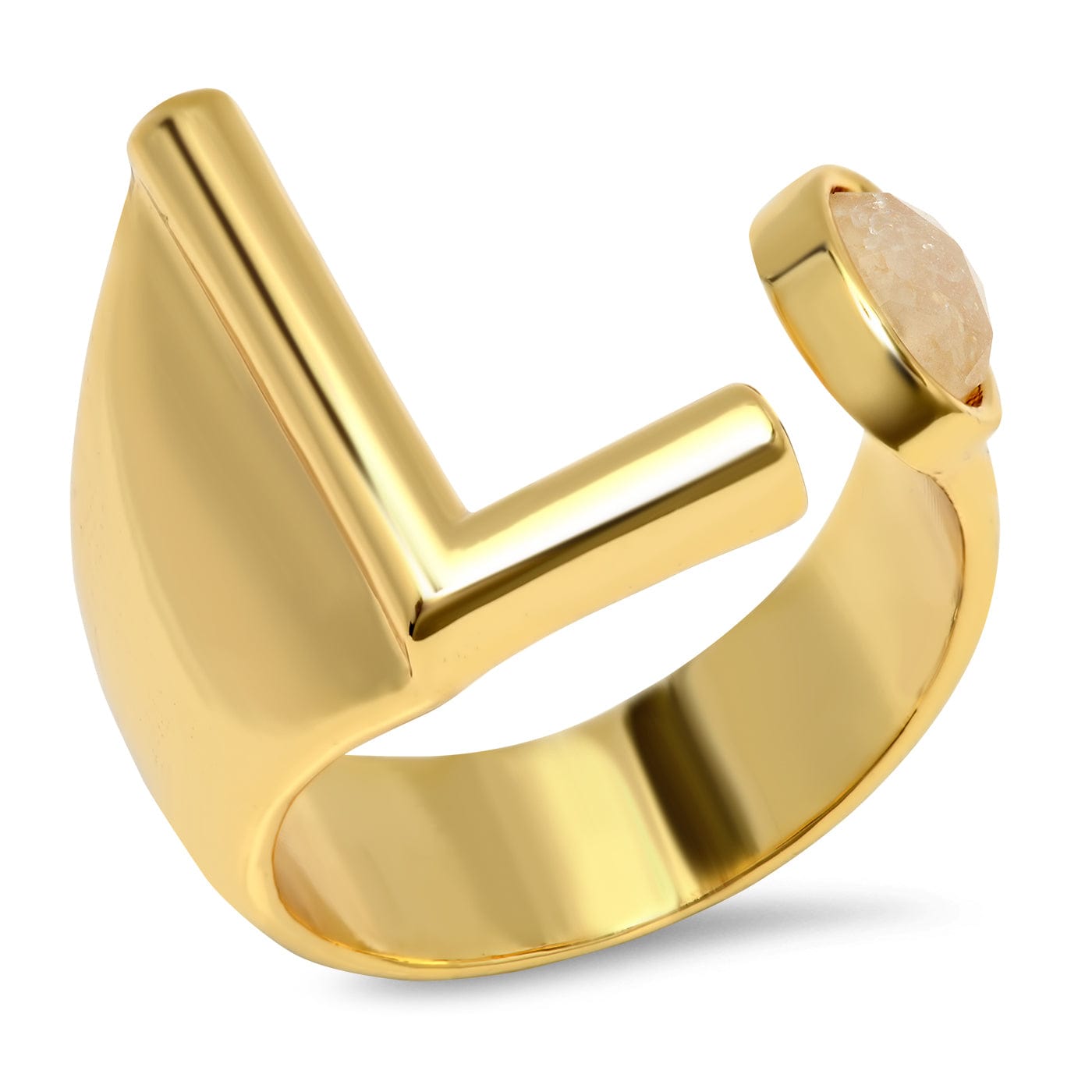TAI JEWELRY | Initial Wrap Ring | Rings |