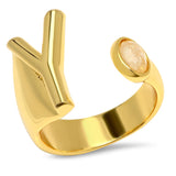 TAI JEWELRY | Initial Wrap Ring | Rings |