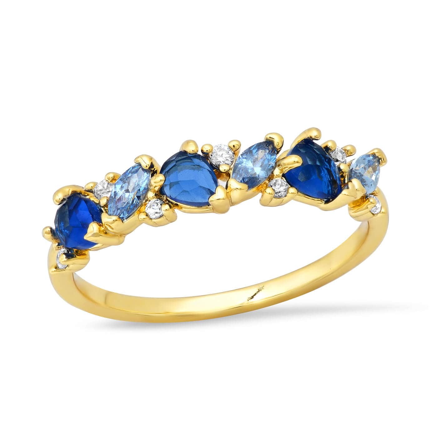 TAI JEWELRY | Marquis Stone Band Ring | Rings |